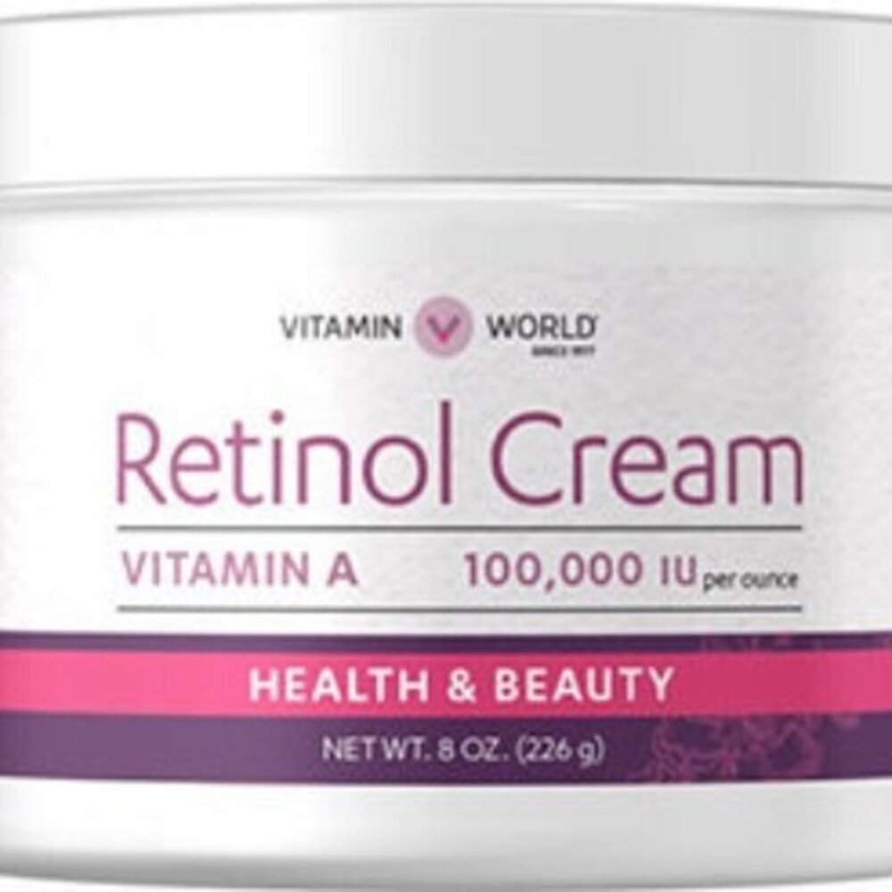 Retinol Cream Vitamin A Antiaging Antioxident Firming healing 8 OZ Retinol Cream